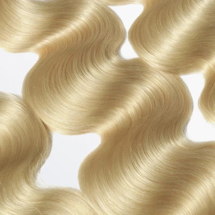 Platinum Blonde Body Wave Bundle